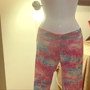 Pink and Blue star stretch pants by Sweet